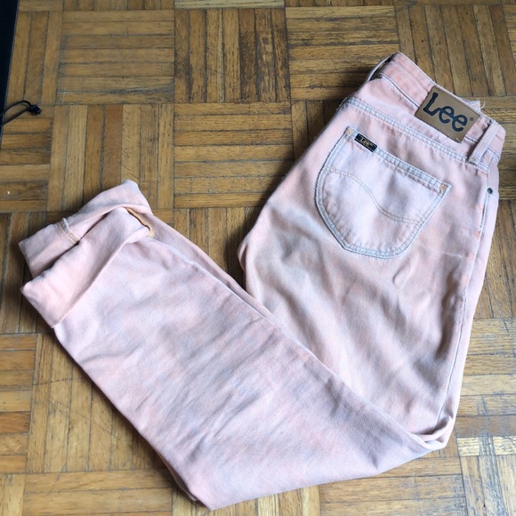Lee MOM STRAIGHT Peach jeans